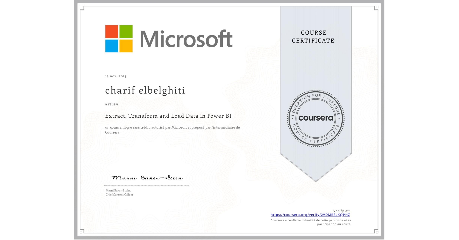 Certificate 4